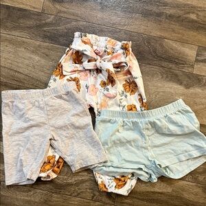 3T Bundle - 1 pair pants 2 pair of Shorts